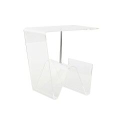 Koffietafel DKD Home Decor Metaal Transparant Acryl (40 x 30 x 44 cm)