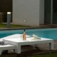 Jut Mesa 120 Table Basse Vondom Blanc 