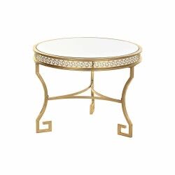 Consola DKD Home Decor Dorado Metal Espejo 61 x 61 x 46 cm