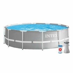 Schwimmbad Abnehmbar Intex 26712 6503 l 366 x 76 cm Aufbereitungsanlage für Schwimmbad (366 x 76 cm)