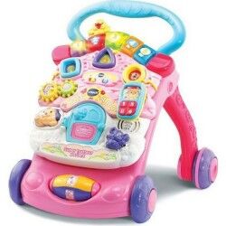 Driewieler Vtech Super Trotteur Parlant 2 En 1 Rose Roze