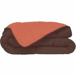 Dekbed Poyet  Motte CALGARY Chocolade Koraal 400 g /m² 220 x 240 cm