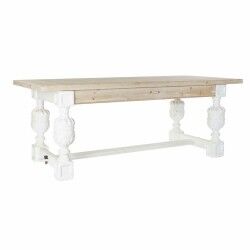 Mesa de Comedor DKD Home Decor Madera Abeto Madera MDF 200 x 90 x 77 cm