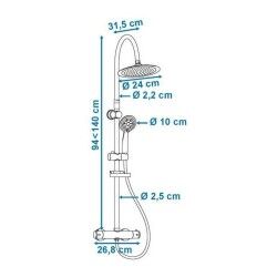 Tela Home ESPRIT polistirene Tela Moderno Città 82 x 3,5 x 122 cm (2 Unità)