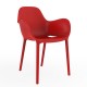 Lot de 4 Chaises Sabinas Vondom Rouge