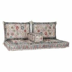 Armchair DKD Home Decor 8424001817443 Cotton Multicolour (155 x 76 x 65 cm)