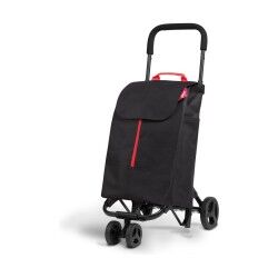 Carro de Compra Gimi Twin Urban Negro 50 L 39 x 52 x 95 cm