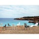 Lot de 4 Chaises Vondom Ibiza Blanc