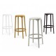 Lot de 4 tabourets de Bar Brooklyn Vondom hauteur d'assise 76 écru