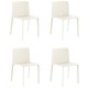 Lot de 4 chaises Vondom Kes blanc