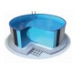 Piscine Ronde Azuro Ibiza 400 H150