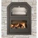 Ferlux Wood Stove with Forno 60 Built-in Oven16kW with glass