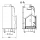 Fireplace boiler Ferlux Wood boiler K100 40kW