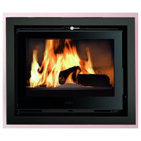 Ferlux Kalio Cast Iron Wood Insert with Turbo 16 kW crystal glass