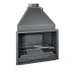 Ferlux houtkachel met Forno 60 oven in 16kW staal met glas