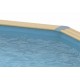 Piscine Bois Sunwater 550x300 H140cm Liner bleu Ubbink