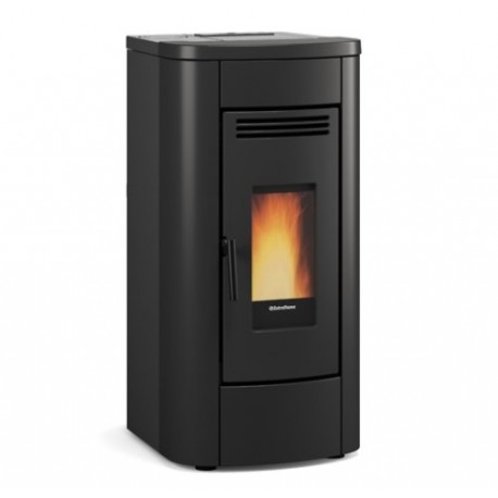 Estufa ventilada de pellets La Nordica Extraflame Klaudia 8kW Negro