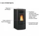 Stufa ventilata a pellet La Nordica Extraflame Sabry Prestige Line 7kW Avorio