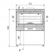 Ferlux Afar Cast Iron Wood-Based Stove with Pyre 15.9 kW