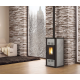 Extraflame Serafina Petra Evo Geventileerde Pelletkachel 8kW Natuursteen