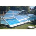 Low Pool Enclosure Lanzarote Removable Enclosure 10.8x4.7m