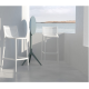 Set di 4 sgabelli da bar Ibiza bianco Vondom