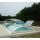 Abri de Piscine Bas Lanzarote Abrisol amovible 13x6.7m