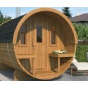 Barel 280 Thermowood Sauna al aire libre para 2 a 6 personas VerySpas