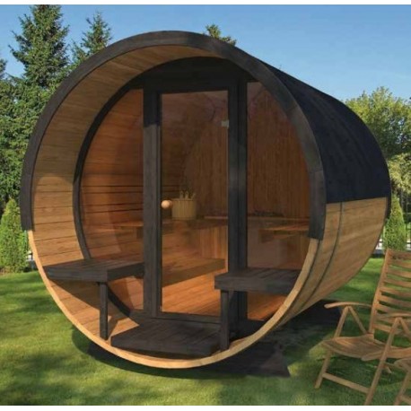 Barel Deluxe 280 Thermowood Sauna all'aperto da 2 a 6 persone VerySpas