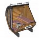 Sauna exterior Piscina 200 Thermowood 2 a 3 personas VerySpass