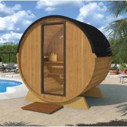 Outdoor Sauna Terrace 2 to 4 Person Thermodood VerySpas