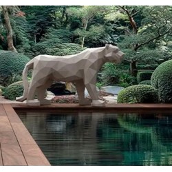 Tiger Hyou Origami Vondom Design Statue