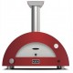 Moderno 1 Alfa Forni Forno Pizza Ibrido Rosso Antico