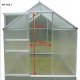 Serre de Jardin Aluminium Habrita 2.50m2