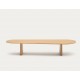 Table Basse en bois de chêne naturel Lounge Pita VeryForma