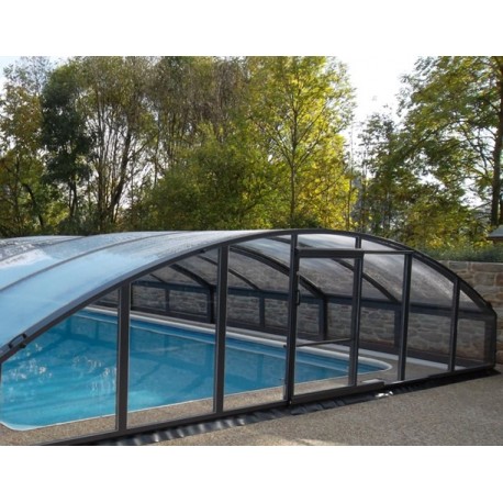 Imperial Medium-High Telescopic Pool Enclosure 6.42X4 m Abrilios