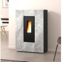 La Nordica Extraflame Marilena Plus AD Stufa a Pellet 8kW Pietra Naturale Stretta