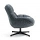 Molo Fabric Swivel Chair Blue VeryForma