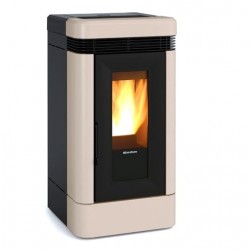 La Nordica Extraflame Lucia 12 kW Ducted Pellet Stove Taupe