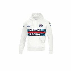 Felpa con Cappuccio Sparco Martini Racing XS