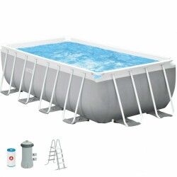 Detachable Pool Intex 8.418 l Rectangular 400 x 200 x 122 cm