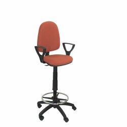 Silla de Oficina con Cabecero Jorquera P&C ALI363C Marrón