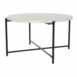 Eettafel DKD Home Decor Steen Ijzer 80 x 80 x 45 cm